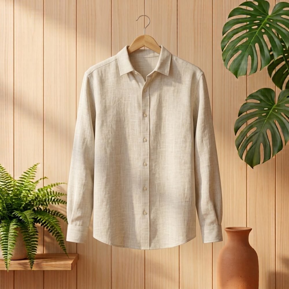 Camisa de lino